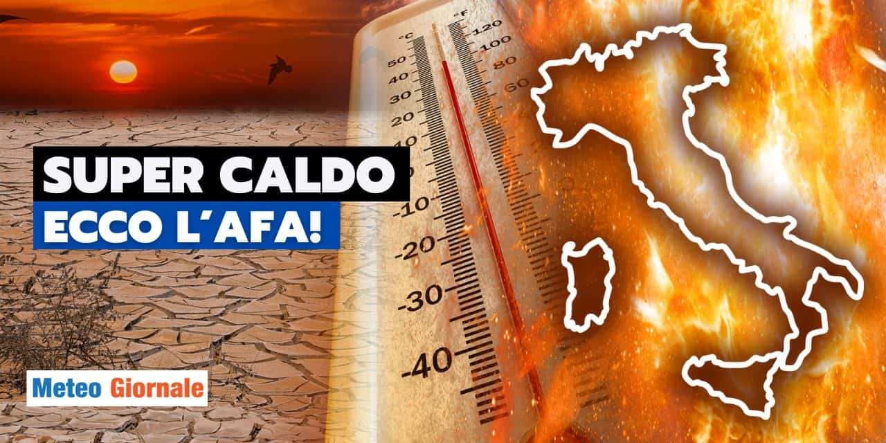Meteo: caldo furioso per giorni, invasione di afa dall'Africa