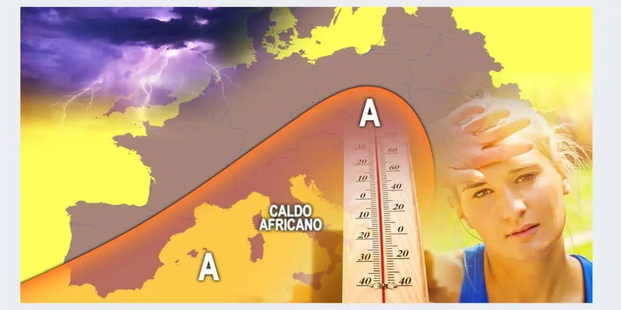 Caldo rovente, ma cambia nel weekend