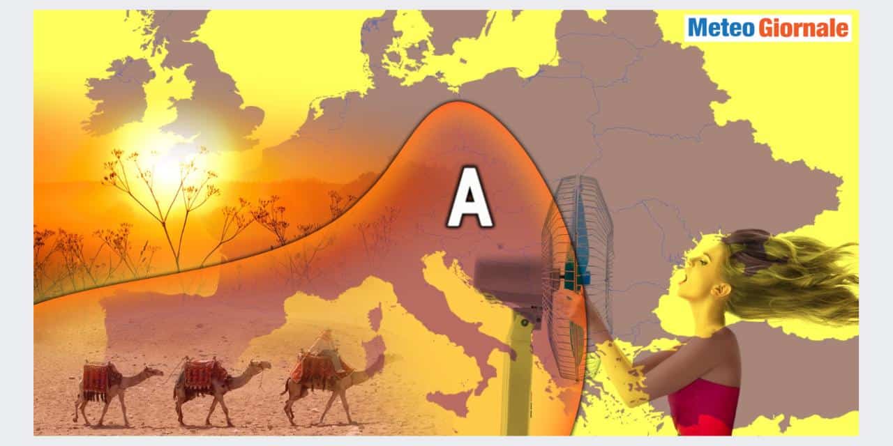 Meteo: caldo africano pronto all'assalto, le temperature previste