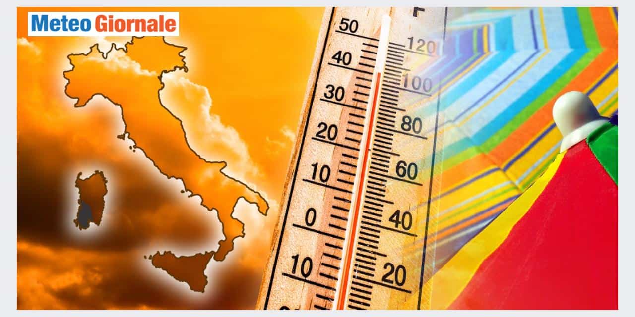Meteo da canicola, con picchi fino a 40 gradi in queste regioni