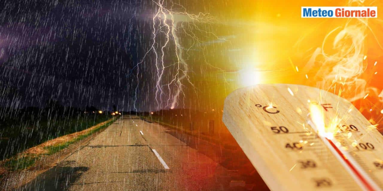 Meteo: non solo caldo, ma furiosi temporali in arrivo! Ecco dove colpiranno
