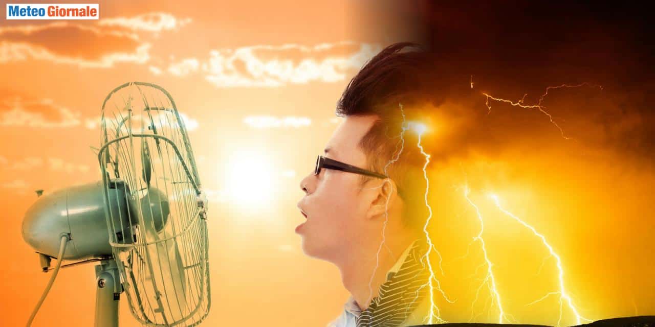 Meteo: dal caldo infuocato al refrigerio a suon di temporali e grandine