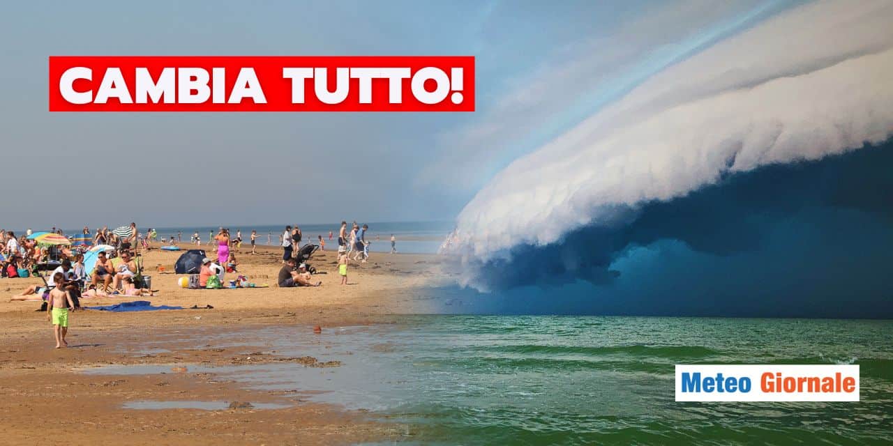 Meteo: tre giorni di caldo inesorabile, poi crolla tutto!