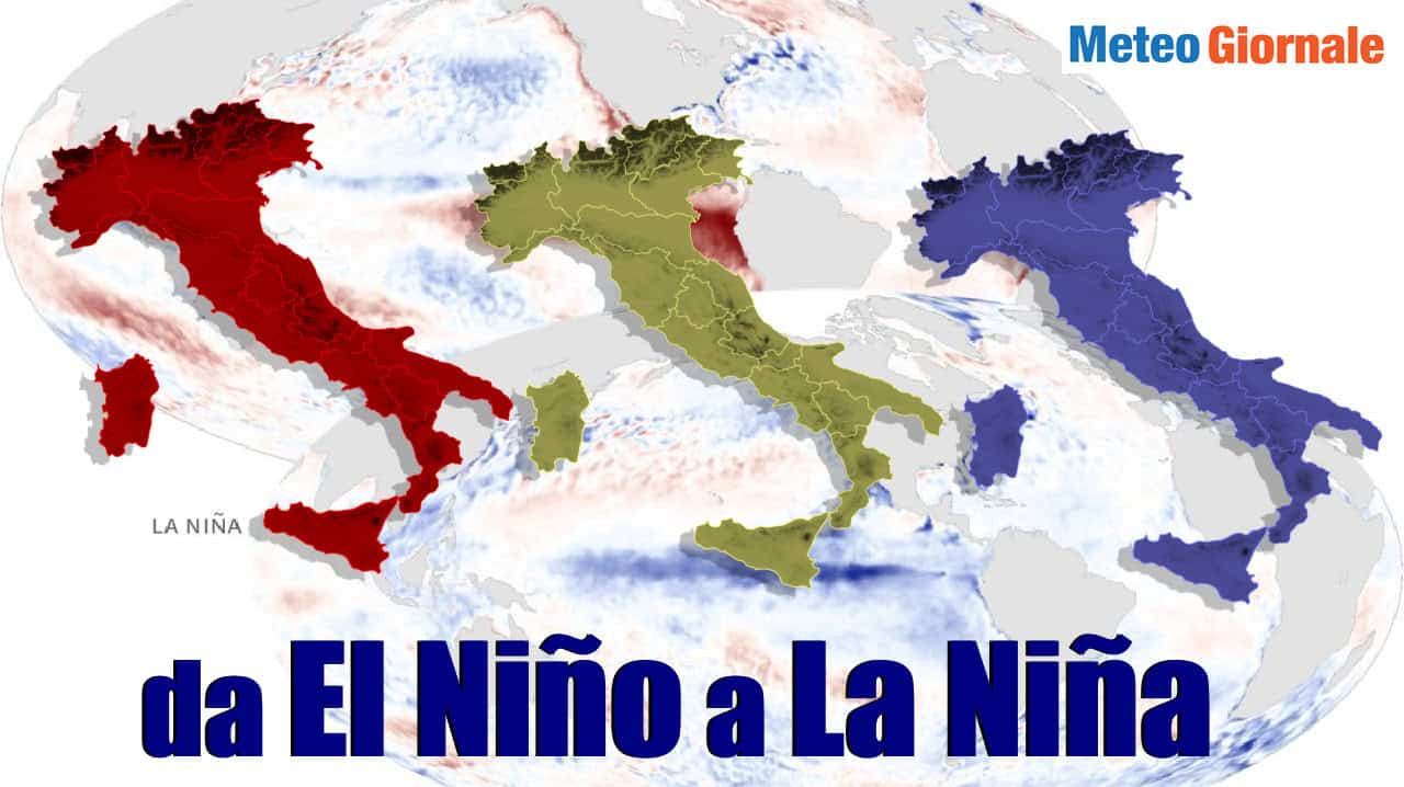 Meteo: arriva La Niña: Terribile Estate 2024. STOP El Niño. Conseguenze inattese