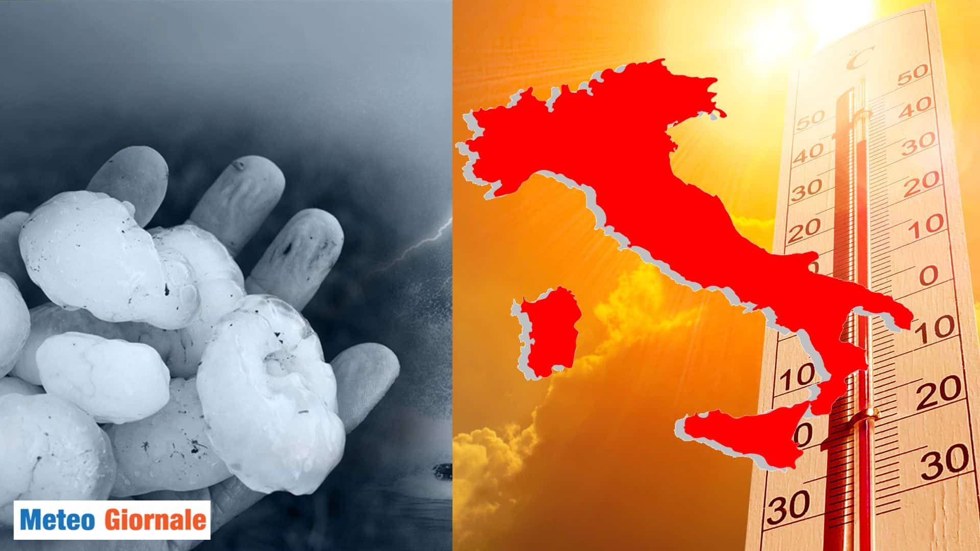 Meteo: nuova GOCCIA FREDDA su ITALIA peggiorata dal CALDO a 40 gradi