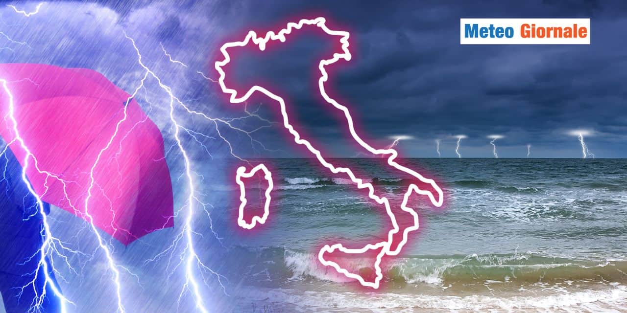 Meteo: temporali, grandine e pioggia. Giugno non cambia abito