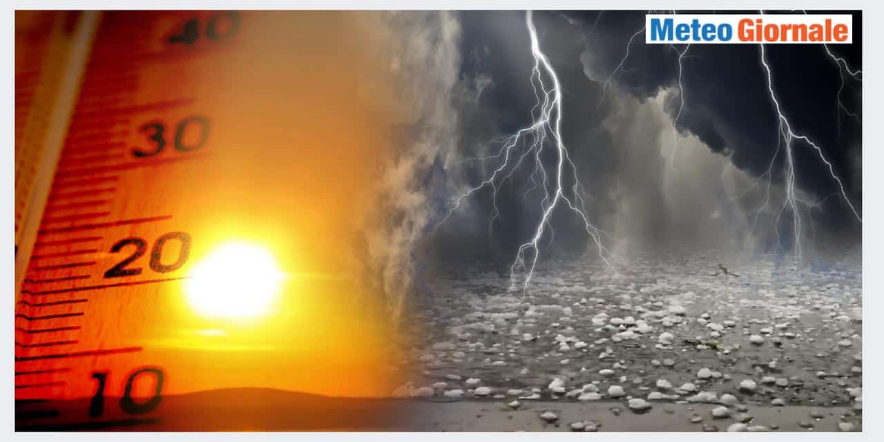 Meteo prospettive per il Weekend: nuovi violenti temporali, ecco dove