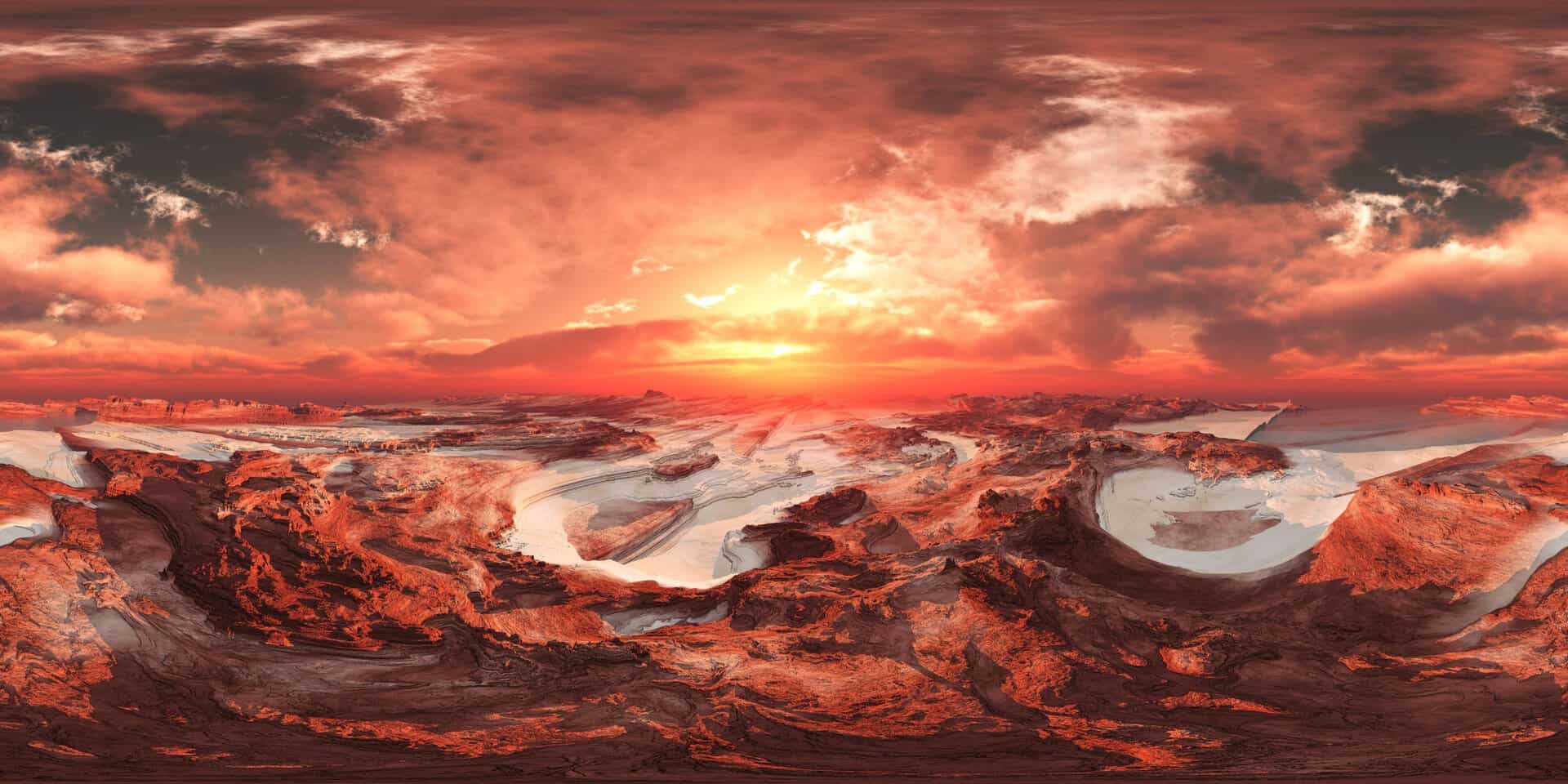 I segreti della struttura di Marte svelati dai meteoriti
