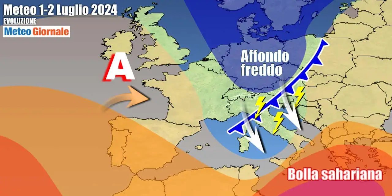 Refrigerio a suon di temporali