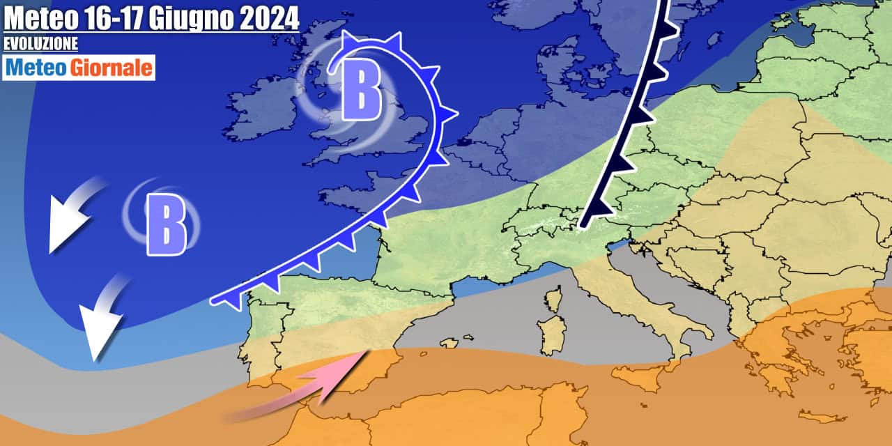 Meteo Italia: weekend tra sole e temporali, poi intenso caldo sahariano
