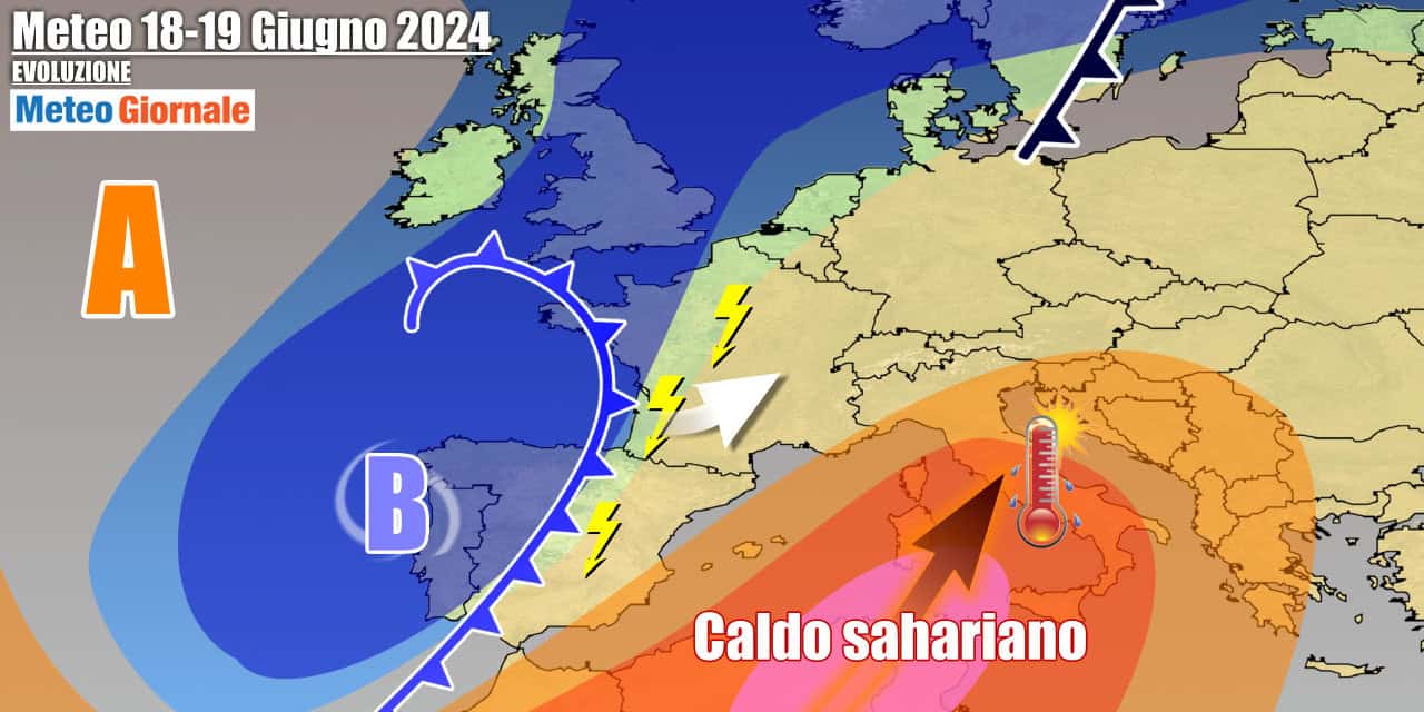 Meteo Italia: settimana di caldo rovente, ma poi temporali e refrigerio