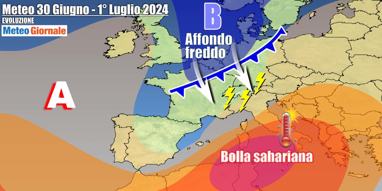 Meteo Italia: weekend di canicola e forti temporali, poi break dell’Estate