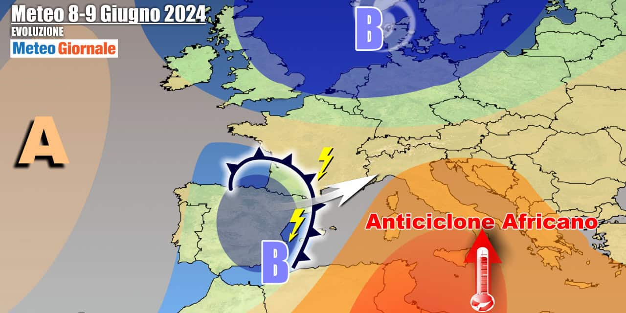 Meteo Italia: al via l’ondata di caldo, ma dal weekend temporali al Nord