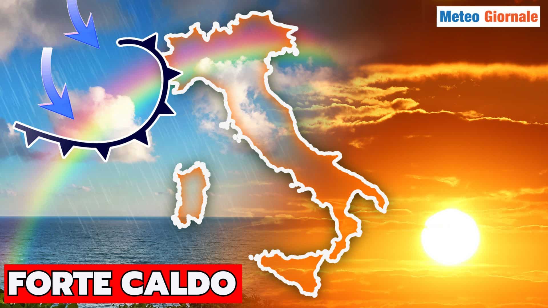 Meteo: ancora 40°C con il CALDO AFRICANO, ma non per tutti! Nuovi Temporali