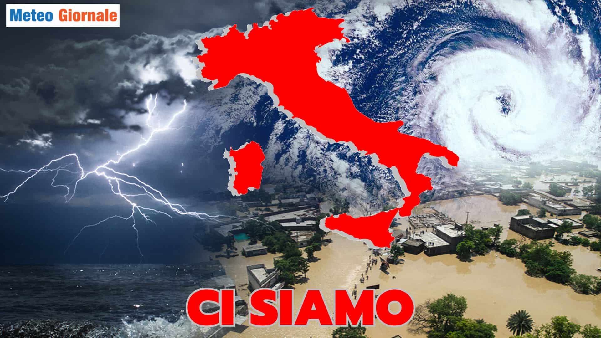 Totale sconquasso meteo dell'Estate 2024