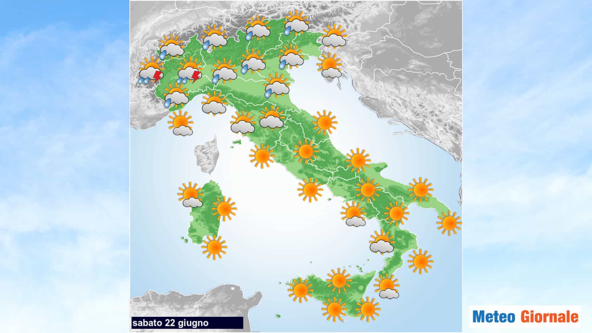Meteo in Italia prossime ore: ecco le novità nel dettaglio