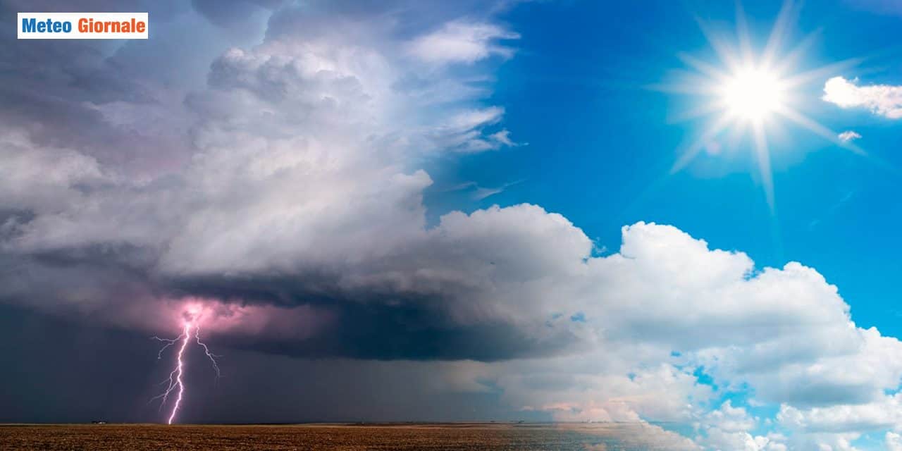 Meteo: l’alta pressione cede al Nord, forti temporali in arrivo