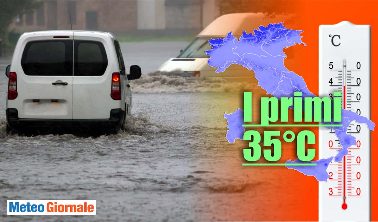 Previsioni meteo: Estate quasi ovunque, ma al Nord tornano i nubifragi, grandine e temporali