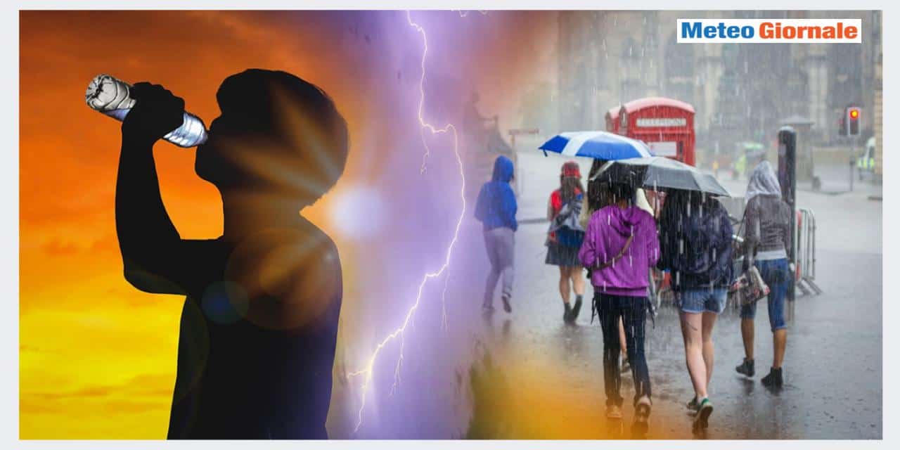 Meteo: CALDO anomalo sì, ma OCCHIO ai TEMPORALI
