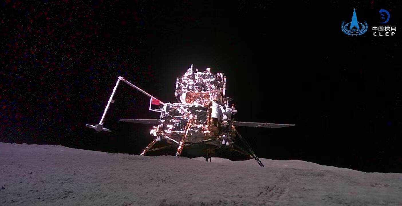 La sonda cinese Chang’e 6 inizia la raccolta dei primi campioni dal lato nascosto della Luna
