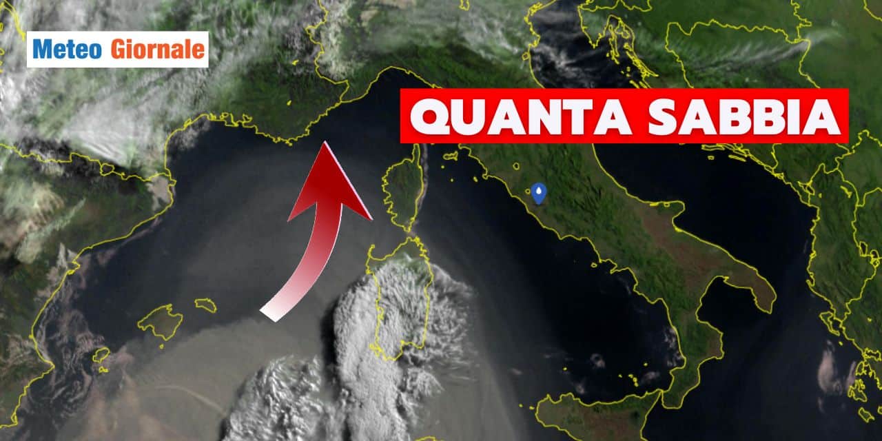 Meteo: esplosione di sabbia africana, a breve raggiungerà l'Italia