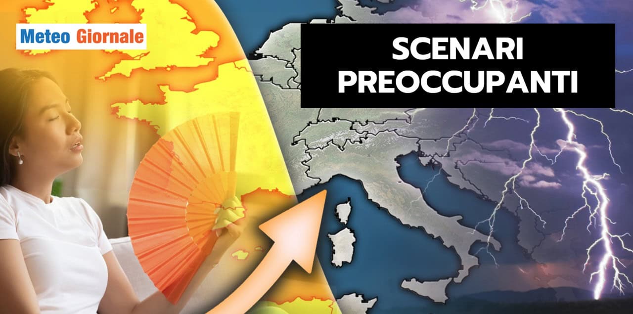 Scenari meteo preoccupanti per le prossime settimane
