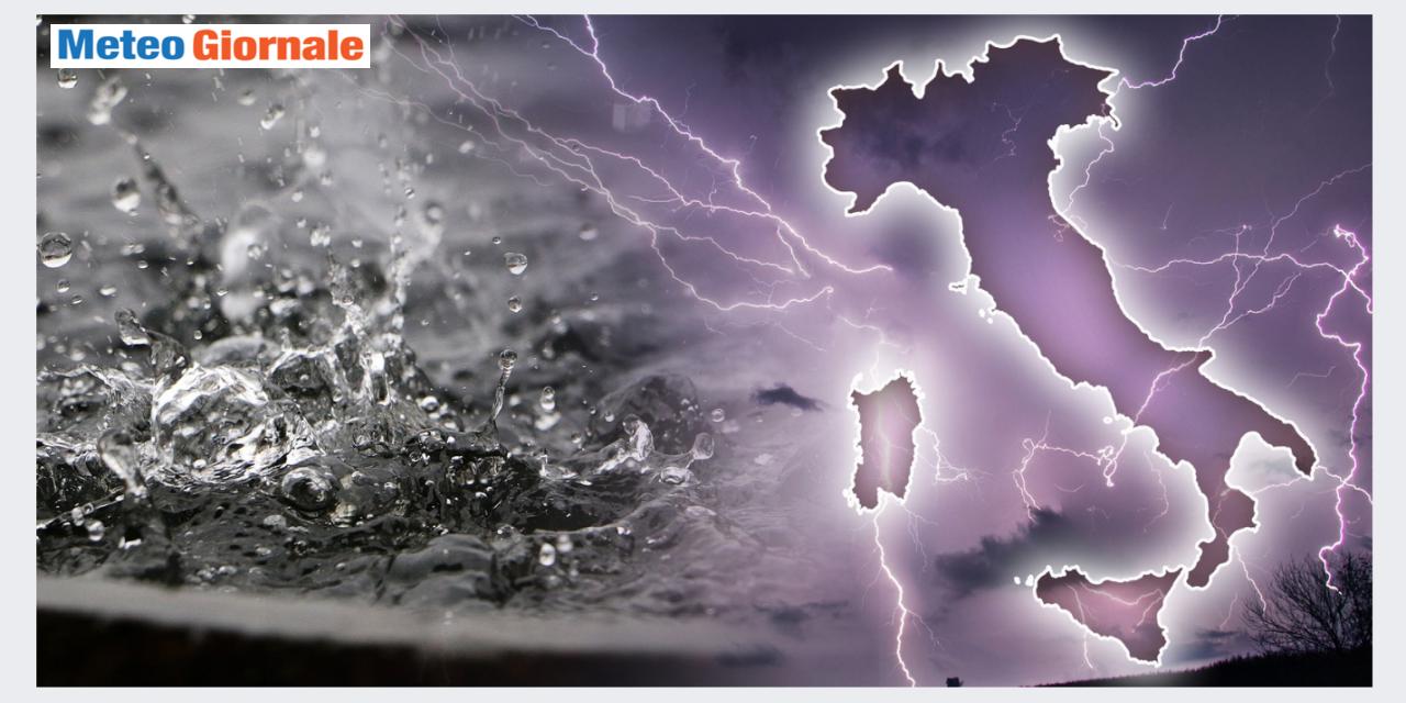 Arriva il maltempo estivo