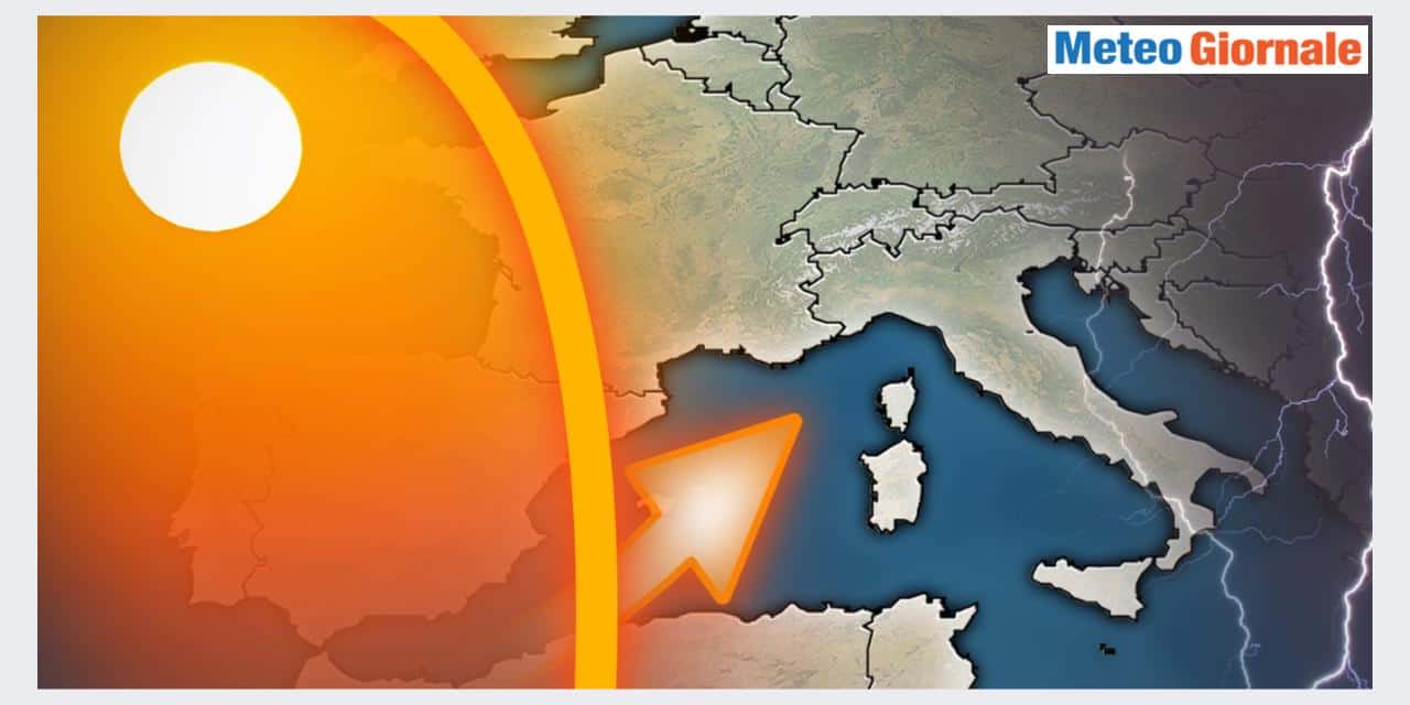 Meteo improvvisamente rivoltato: dal maltempo al caldo africano