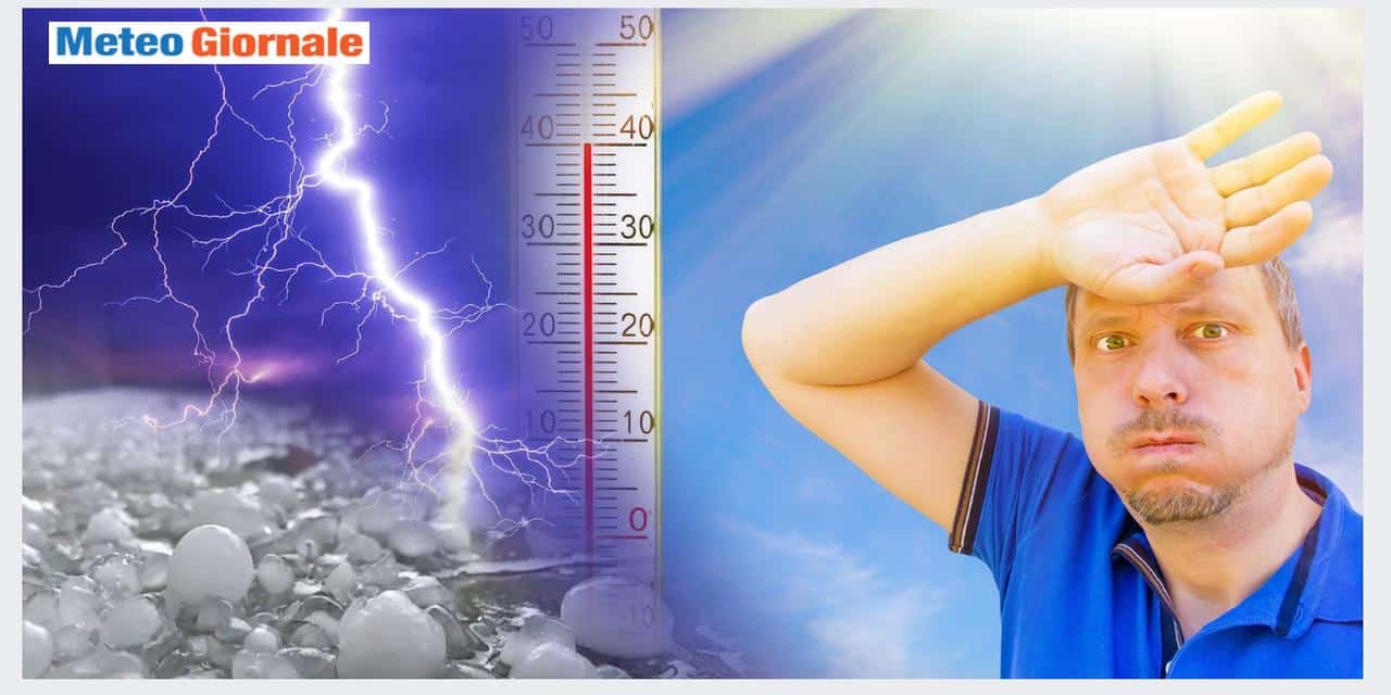 Meteo: ultimi boati dei temporali prima del super caldo africano