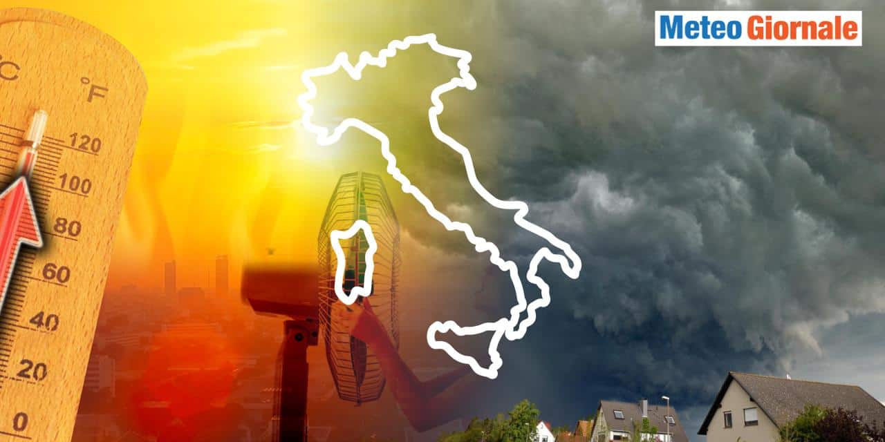 Meteo weekend: occhio agli ultimi temporali, ma inizia l’Estate opprimente
