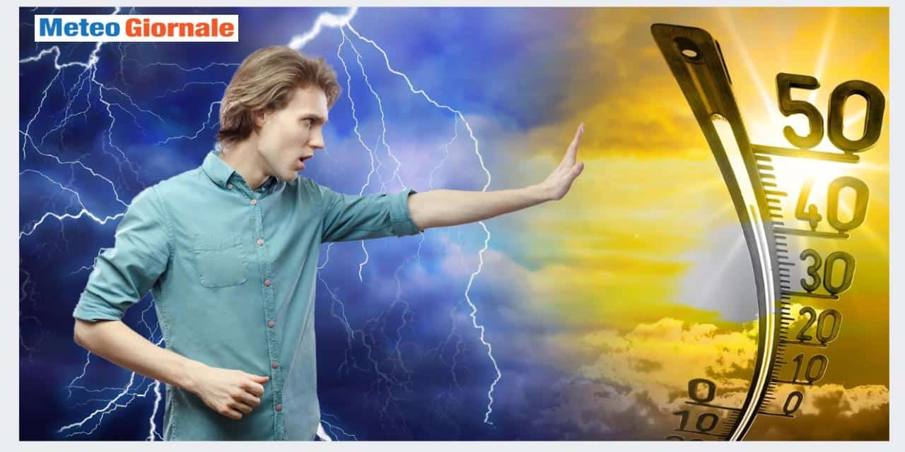 Meteo: altra raffica di temporali e meno caldo, ma presto tornerà più feroce