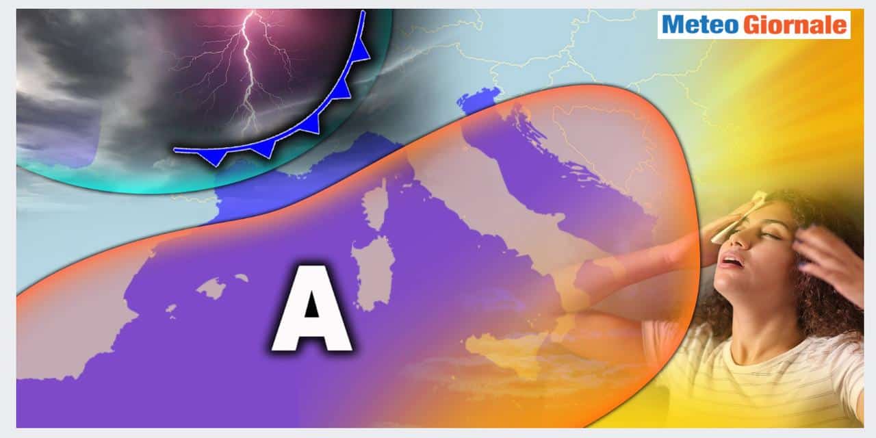 Meteo: così finirà Giugno, con l'Italia spaccata