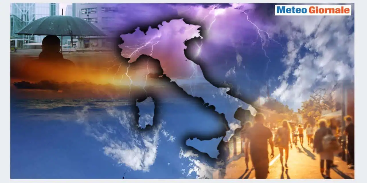 Fine della canicola e temporali nel weekend