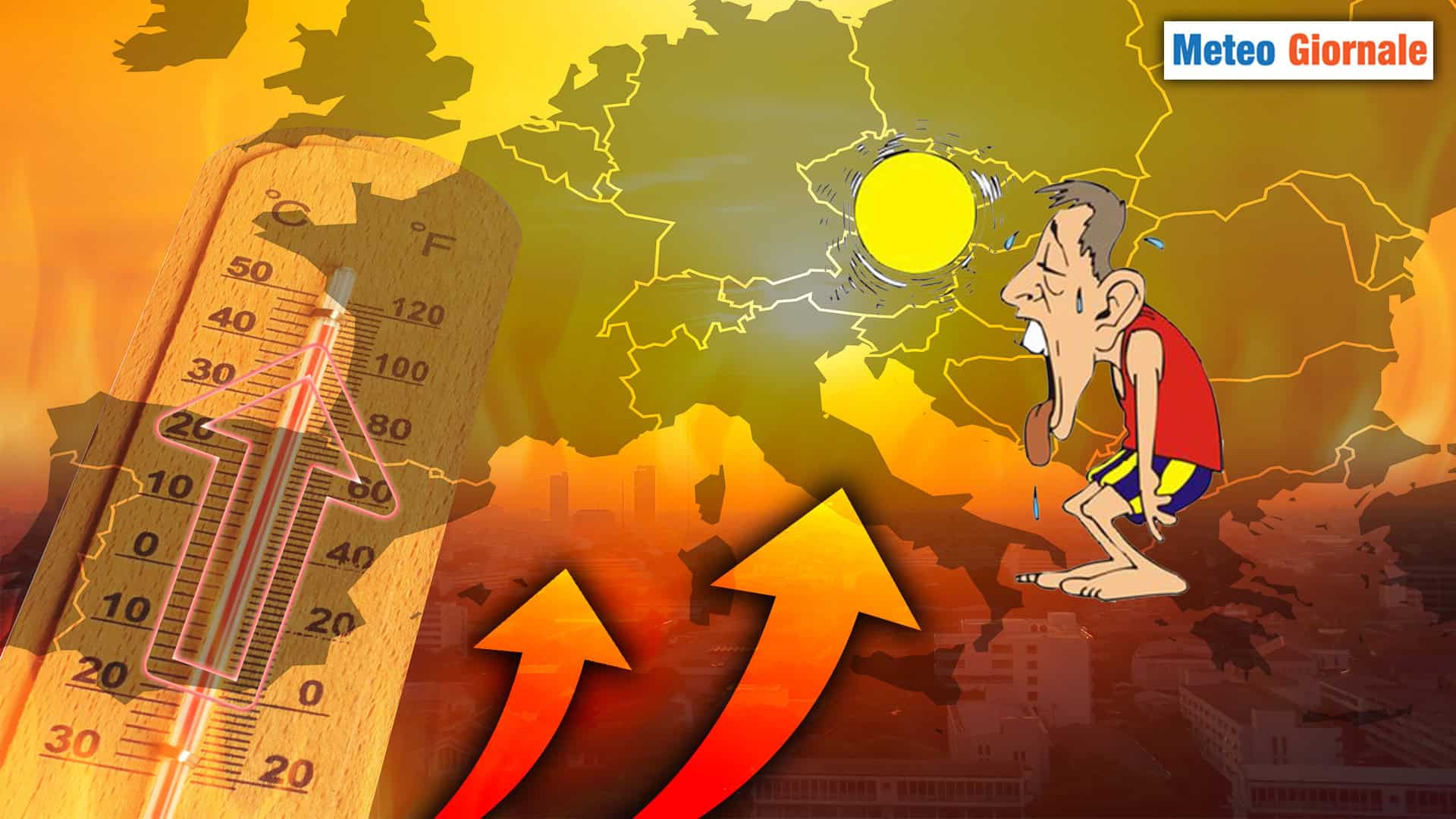 Bene, o male, ma ora si fa sul serio: METEO rovente, ci siamo