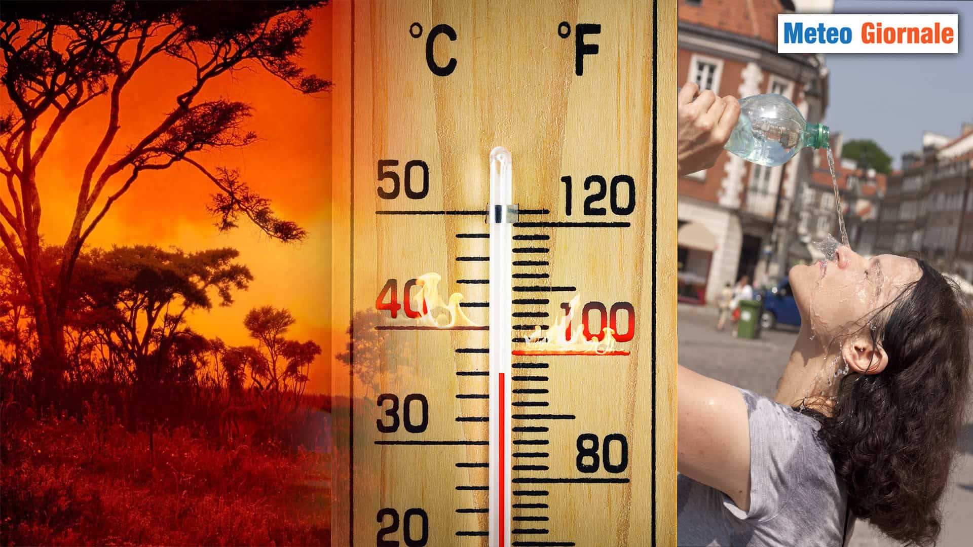 Non sarà CALDO record, ma è un METEO che picchia duro