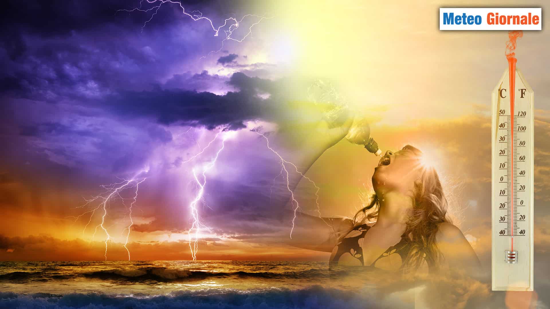 METEO di Agosto da CANICOLA o coi TEMPORALI? Potrebbe succedere di tutto