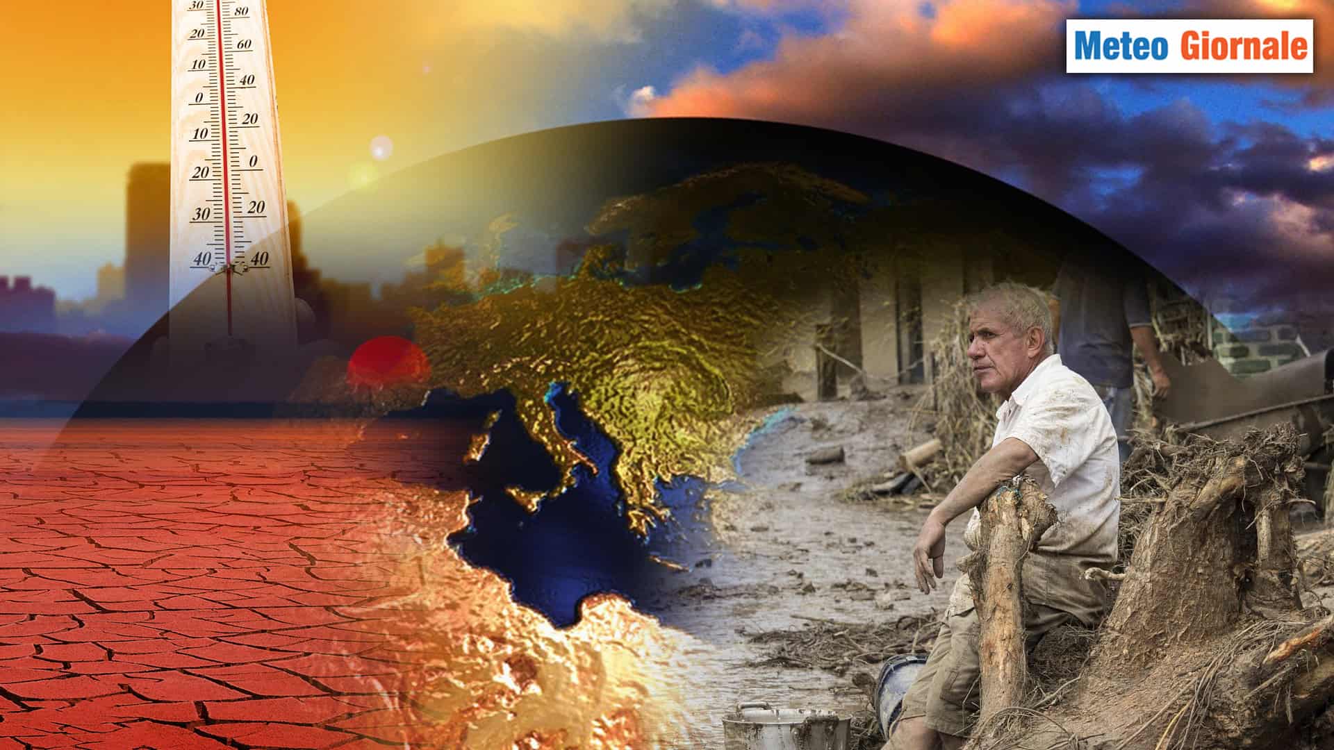 Mediterraneo sempre più vittima dell’estremizzazione METEO climatica