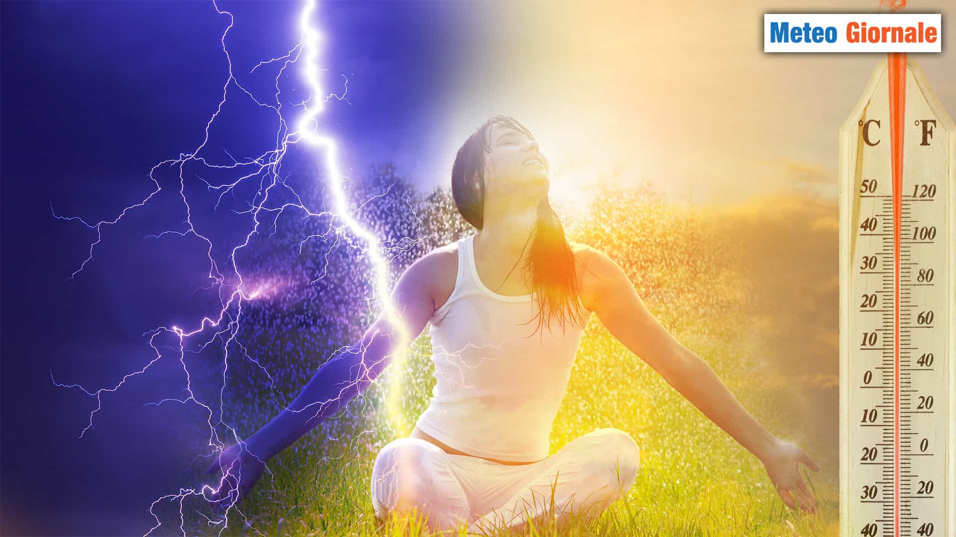 METEO violento, ci risiamo: è l'ESTATE degli eccessi esagerati