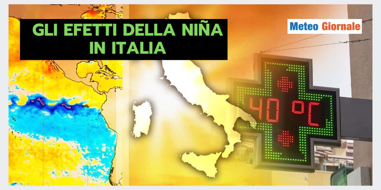 La Niña condizionerà profondamente il meteo in Italia?