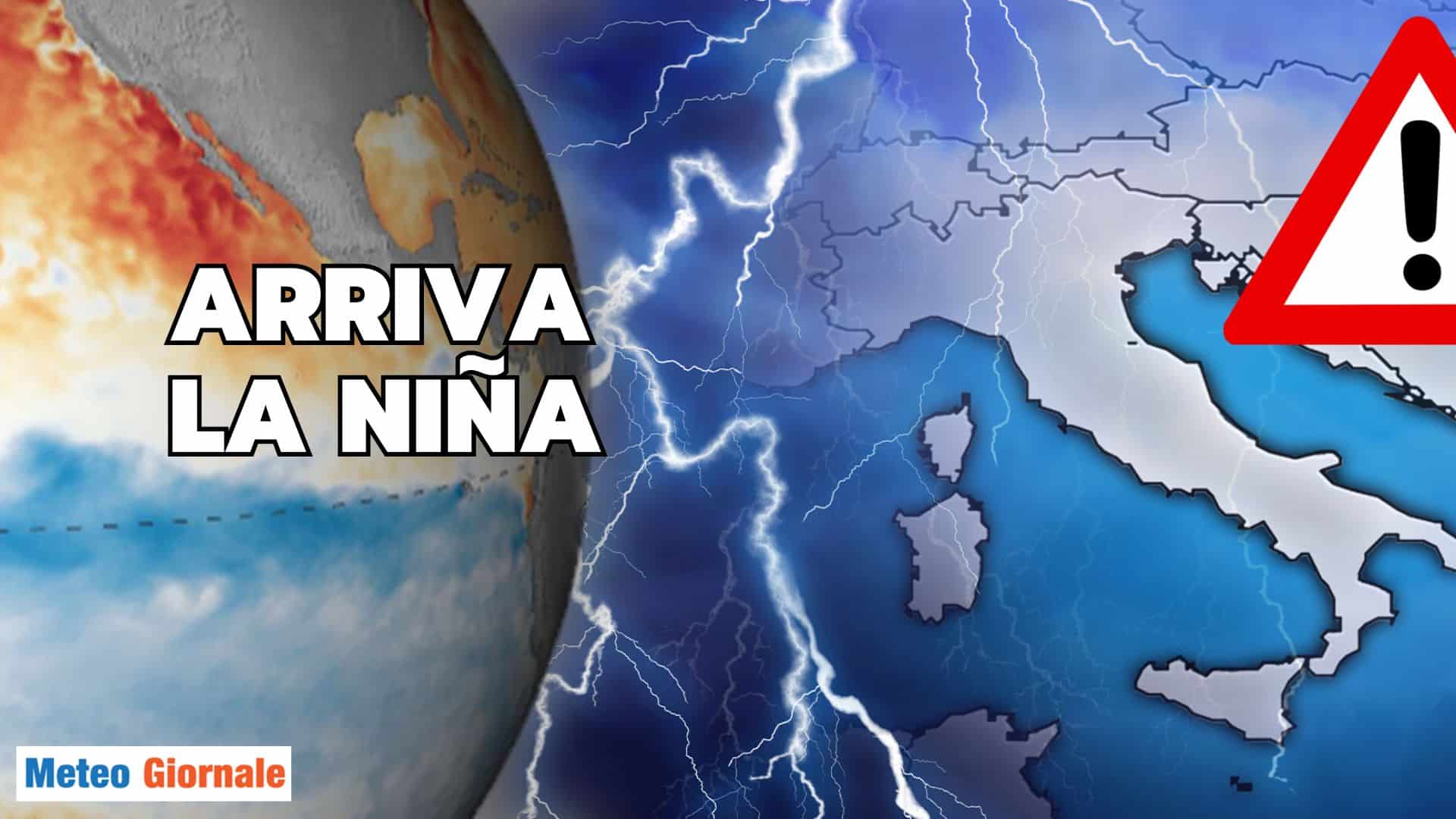 La Niña sta per irrompere sul meteo. Effetti in Italia