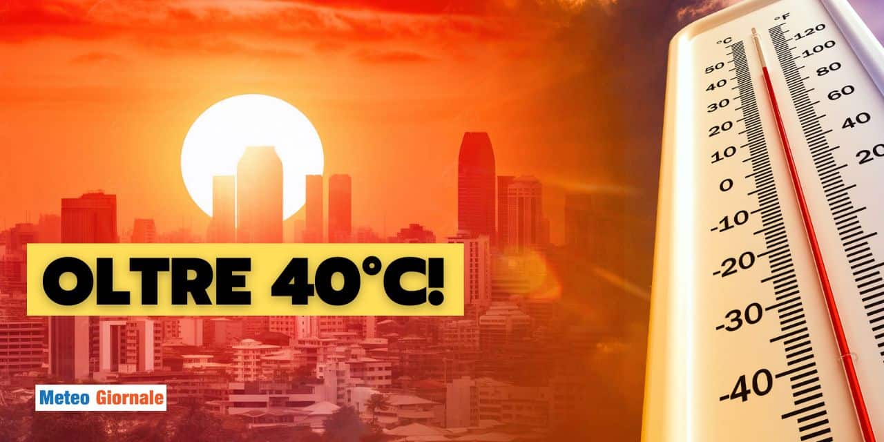 Meteo: Agosto super caldo, le regioni a rischio 40°C