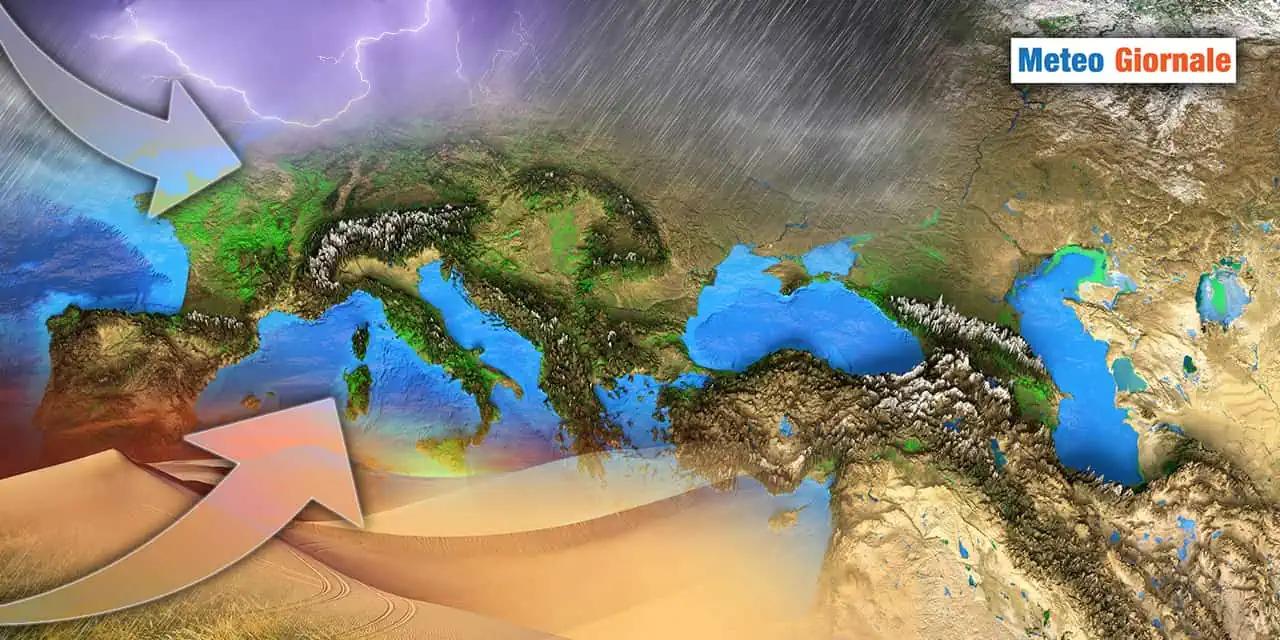 Ecco l'Anticiclone Africano