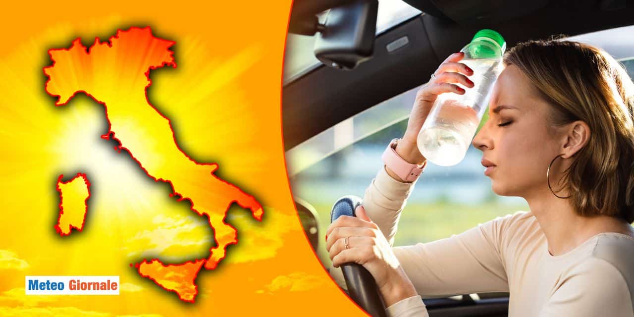 Meteo: l'ondata di caldo peggiore dell'Estate ad Agosto