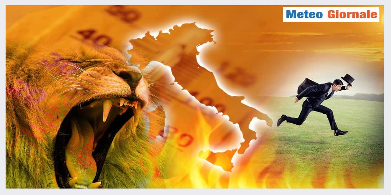 Meteo: l'Estate sempre più sconvolta dall'Anticiclone Africano