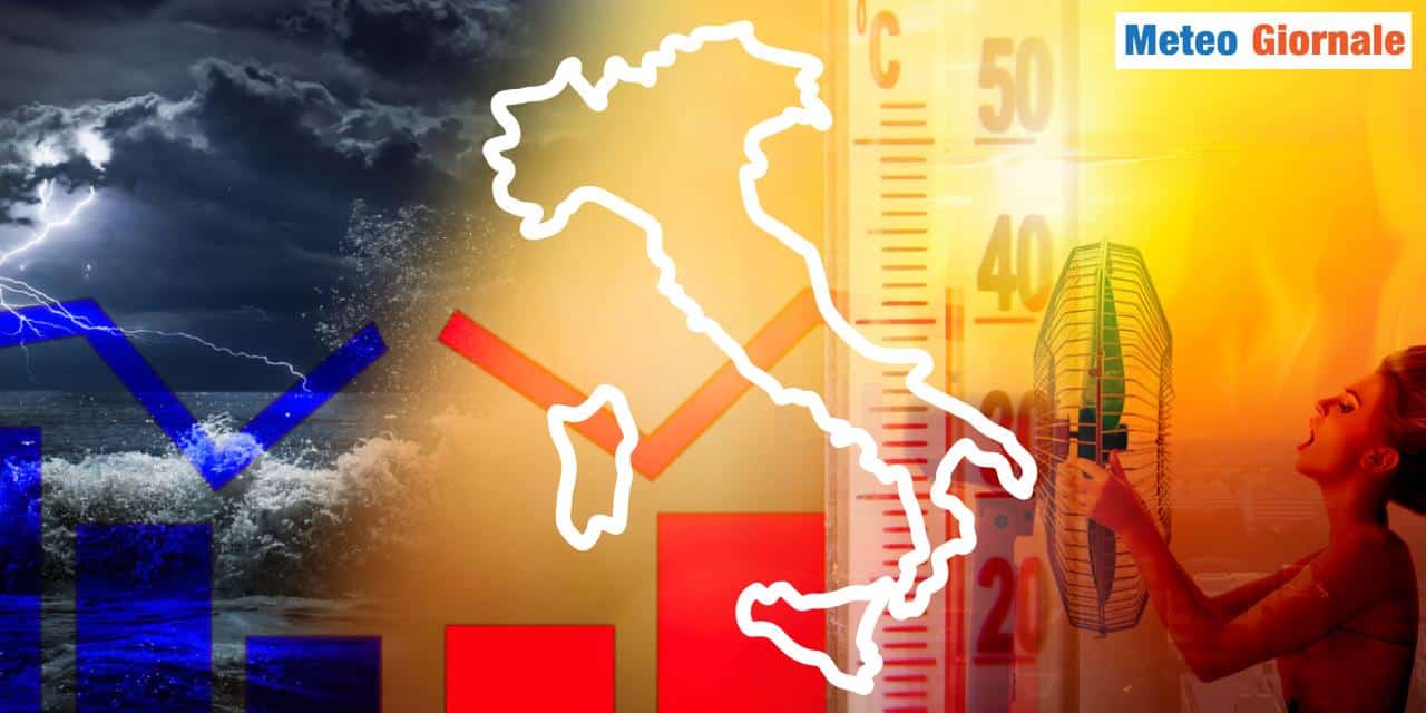 Meteo: caldo sempre più rovente, ma s’intravedono segnali di cedimento