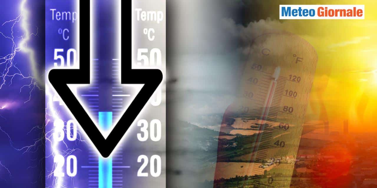 Meteo: imminente crollo termico, ma il caldo africano tornerà in anticipo