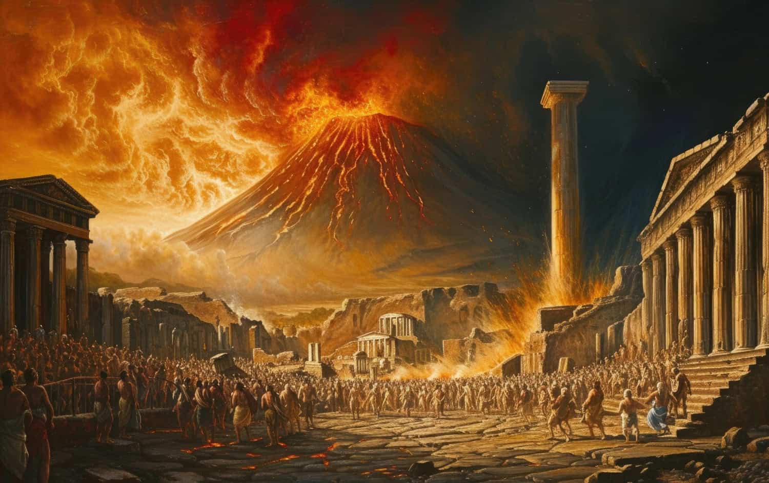 La lava e le ceneri del Vesuvio ma non solo: le vere cause della distruzione di Pompei