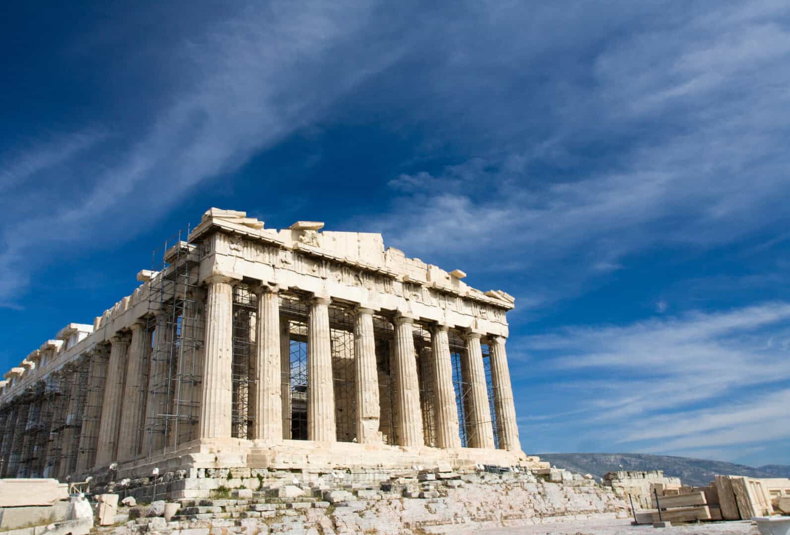 Acropoli di Atene chiusa per il meteo troppo caldo