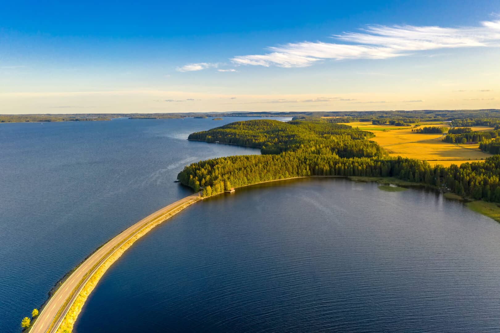 Viaggio in Finlandia. Campeggio avventuroso nelle isole di Päijänne