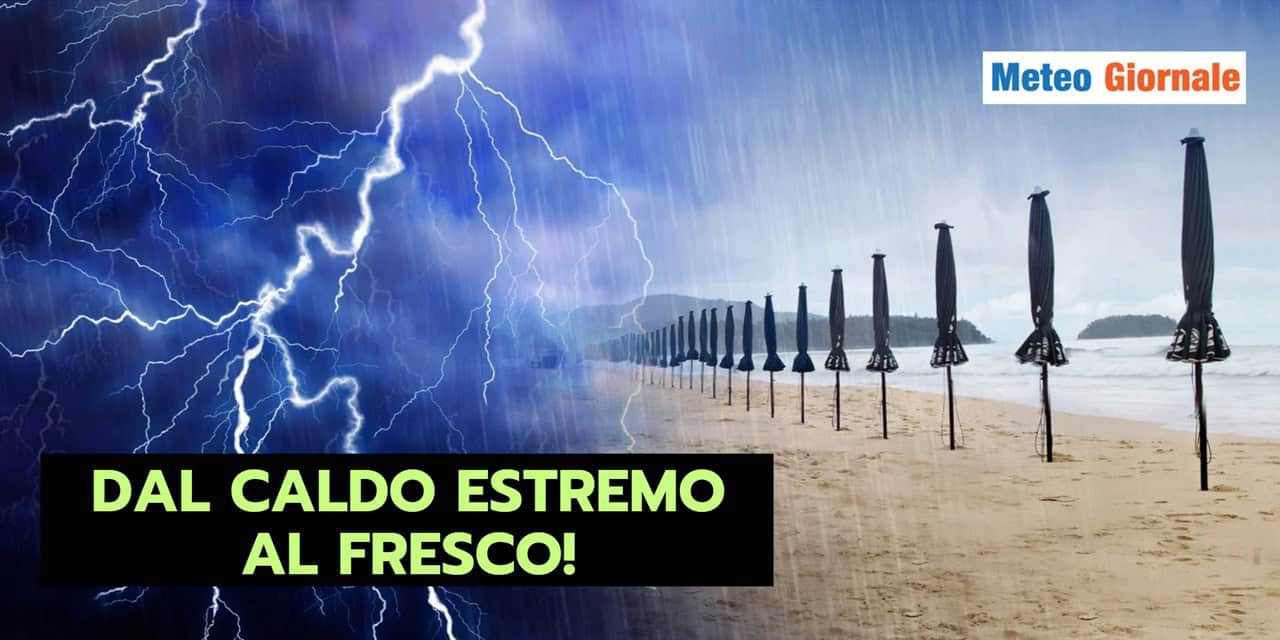 Meteo estivo da MONTAGNE RUSSE